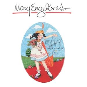 MARY ENGELBREIT➕The Birthday Queen Trinket Box